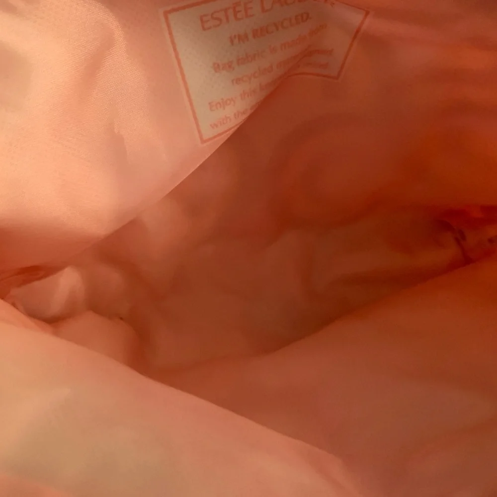 Garnet, Purple, Pink, Orange Floral Themed Cosmetic Bag - Picture 6 of 9